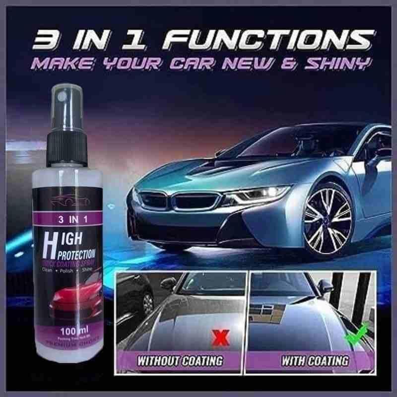 3 in 1 high Protection Fast car Ceramic Coating India