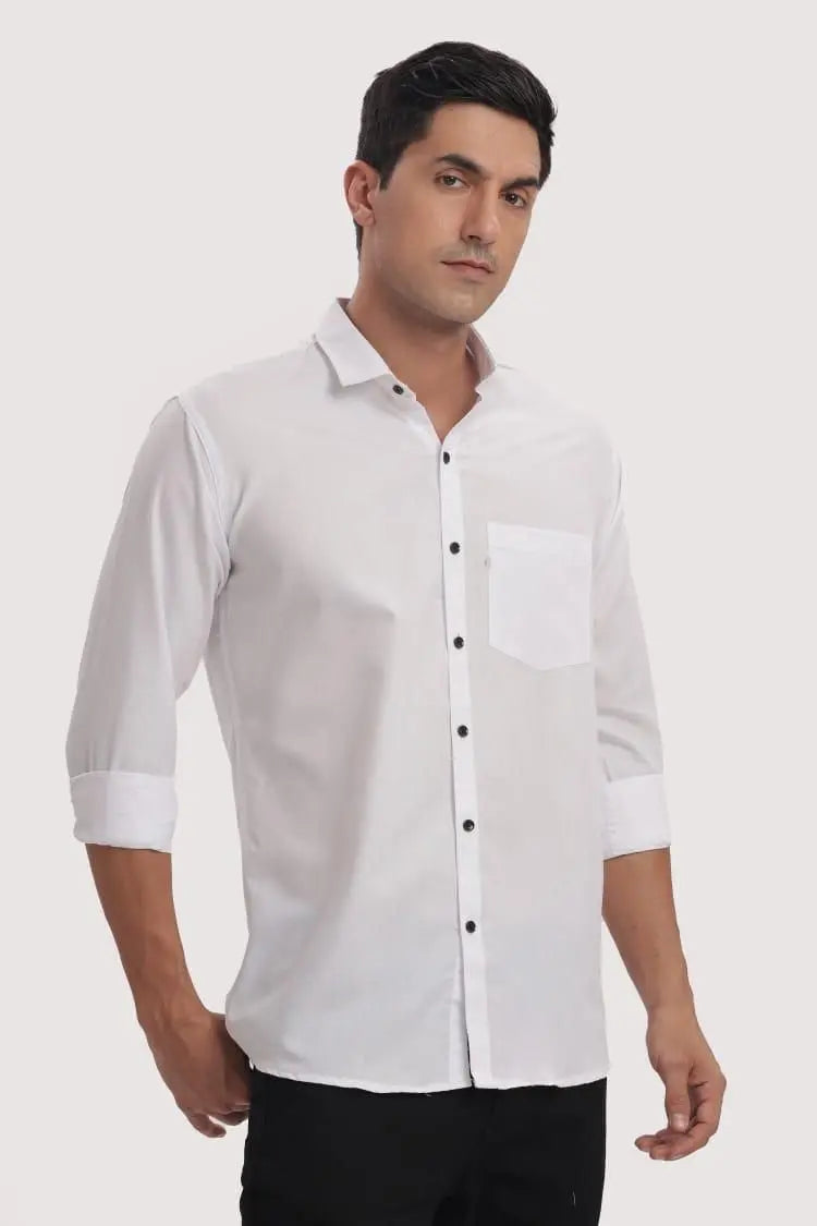 KULTURA® Men's Solid Satin Stylish Casual Shirt | Original | High Quality Fabric | Party & Office wear