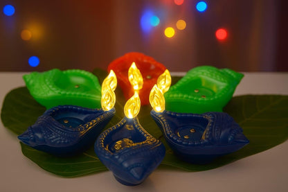 🕉️ Shankh Water Sensor LED Diya