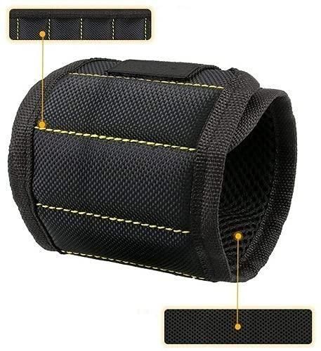🔧 Magnetic Wristband Pro – Hold Small Metal Tools & Bits Securely 💪