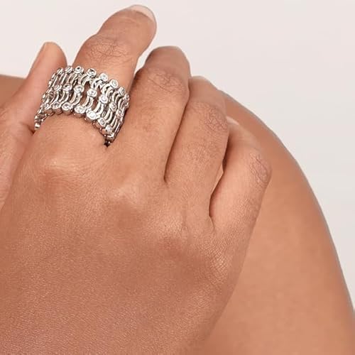 2-in-1 Adjustable Bracelet Ring Combo for Women & Girls – Stylish Convertible Imitation Jewelry, Elegant Detachable Ring, Ideal Gift for Any Occasion