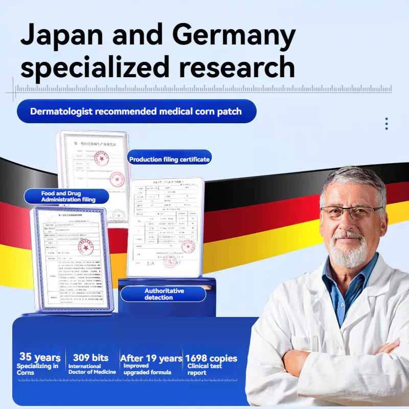 🩹 Corn Remover Pads (24pcs) – Pain Relief Foot Care Stickers 👣