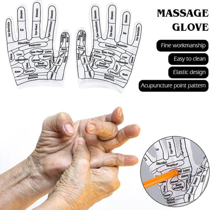 Acupressure Reflexology Hand Gloves For Women & Men