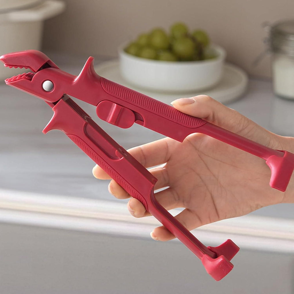 Anti-Scald Pot & Pan Gripper Tongs 🔥 Safe-Grip Clip for Kitchen