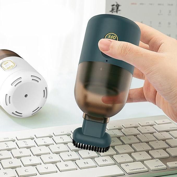 Mini Desktop Vacuum Cleaner 🧹✨ — Compact & Portable HEPA Table Sweeper