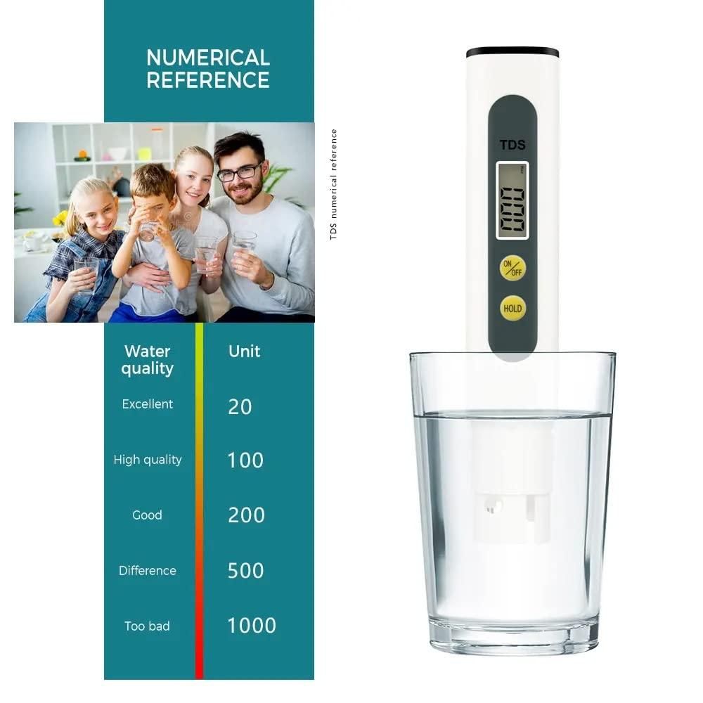 Smart Water TDS Tester Pen – 3-in-1 TDS•EC•Temp Meter 💧🔍