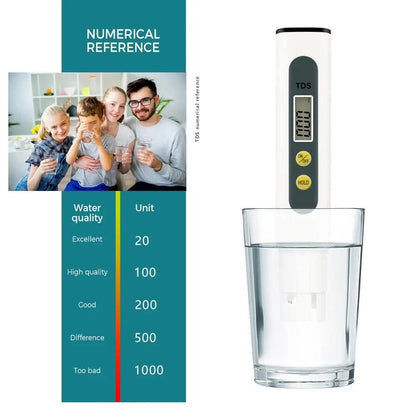 Smart Water TDS Tester Pen – 3-in-1 TDS•EC•Temp Meter 💧🔍
