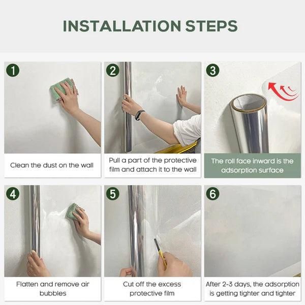 ClearGuard™ Self-Adhesive Transparent Wall Protection Film 🛡️ | Buy 1 Get 1 Free 🎁