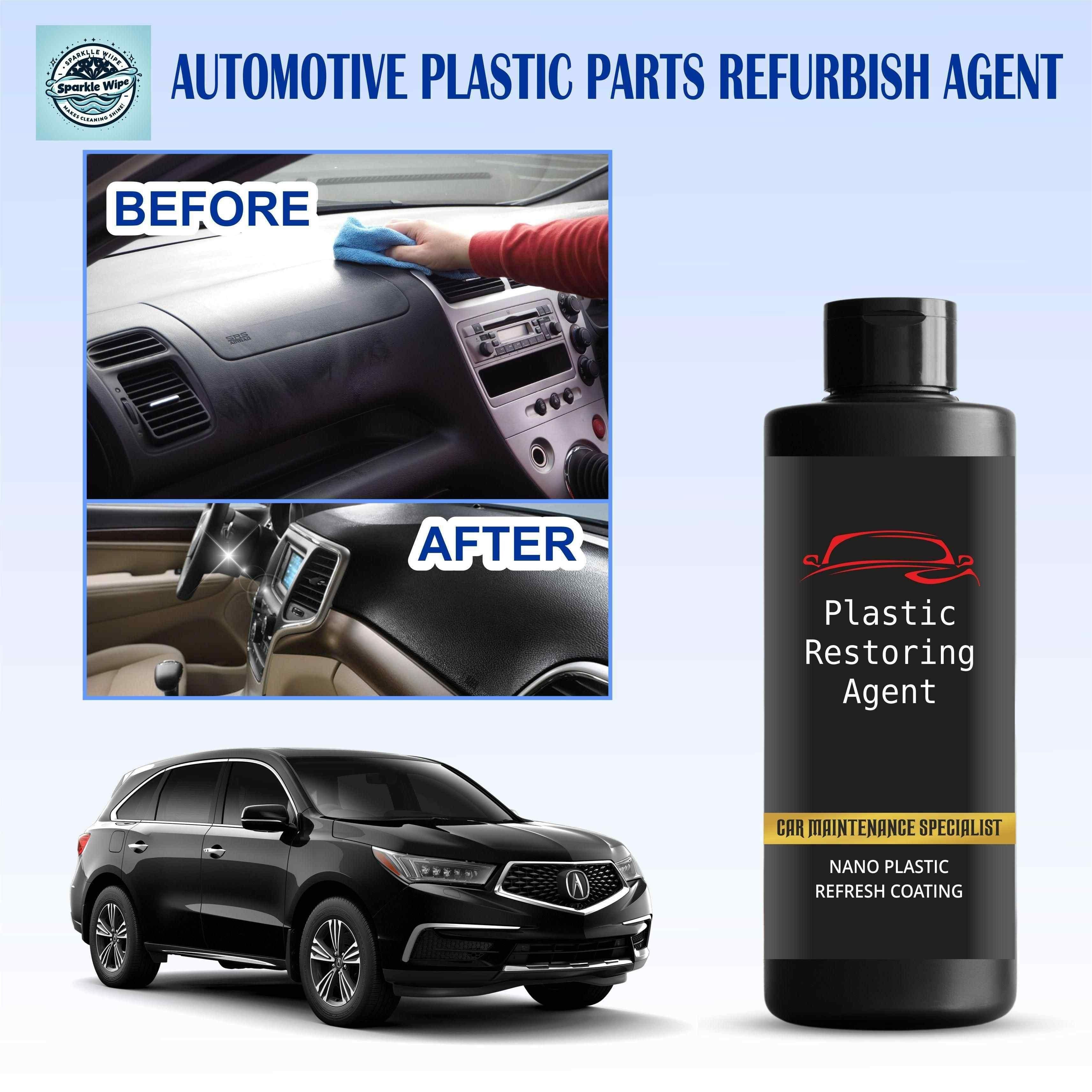 Nano Plastic Revitalizing Coating Agent – Car Protection Pack  🚗✨ Pack of 2