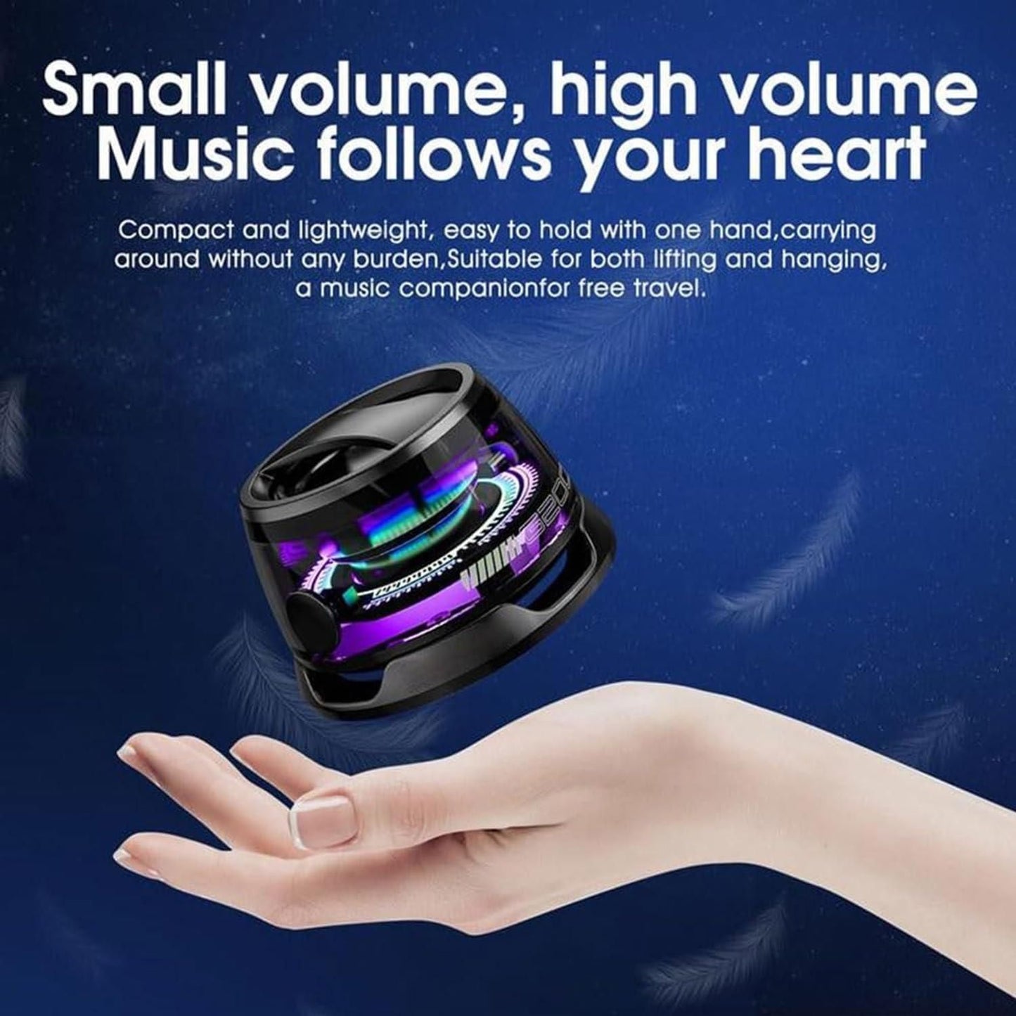 Magnetic Bluetooth Speaker 🎵✨