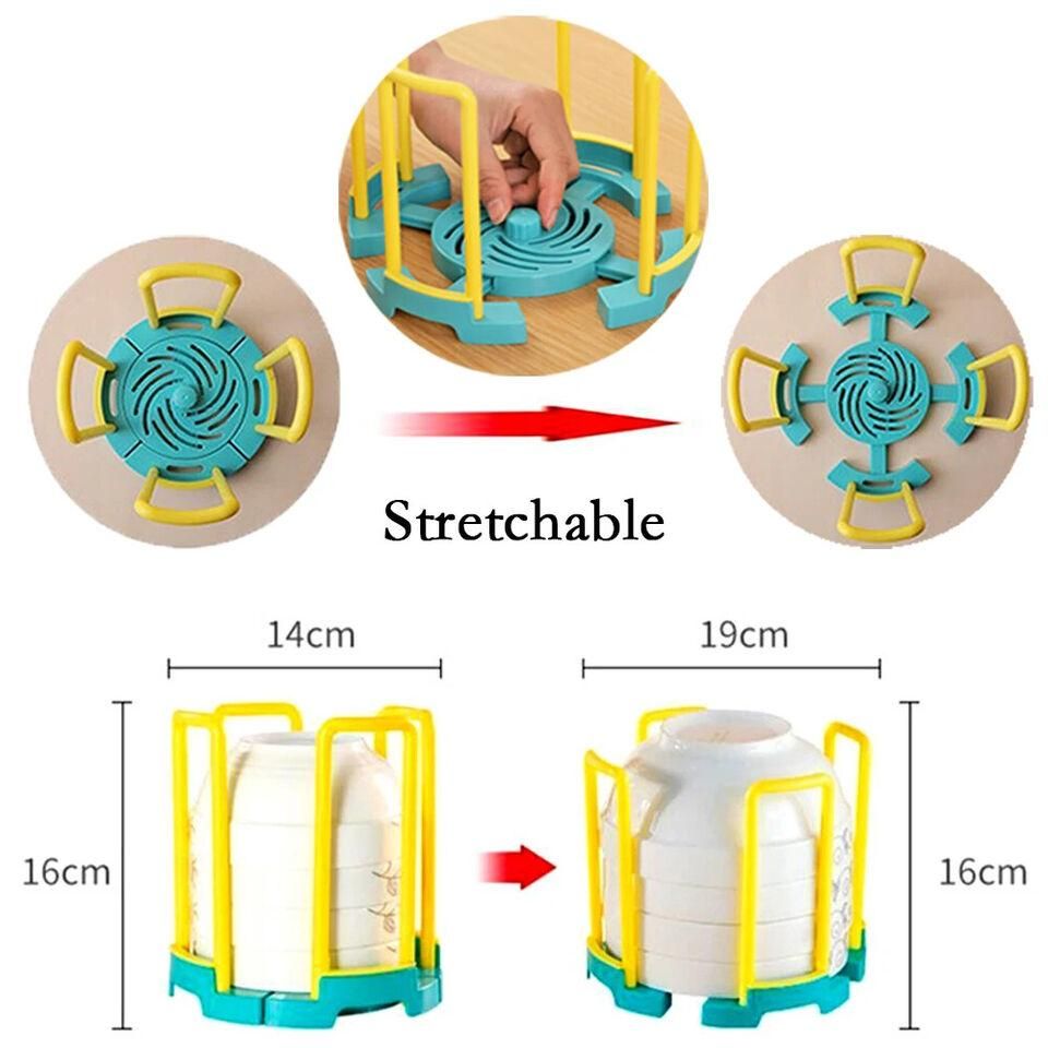 Dish Drainer Kitchen Rack Plastic Dish Rack