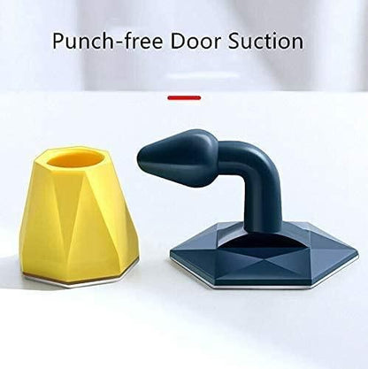 Non-Punch Silicone Door Stopper