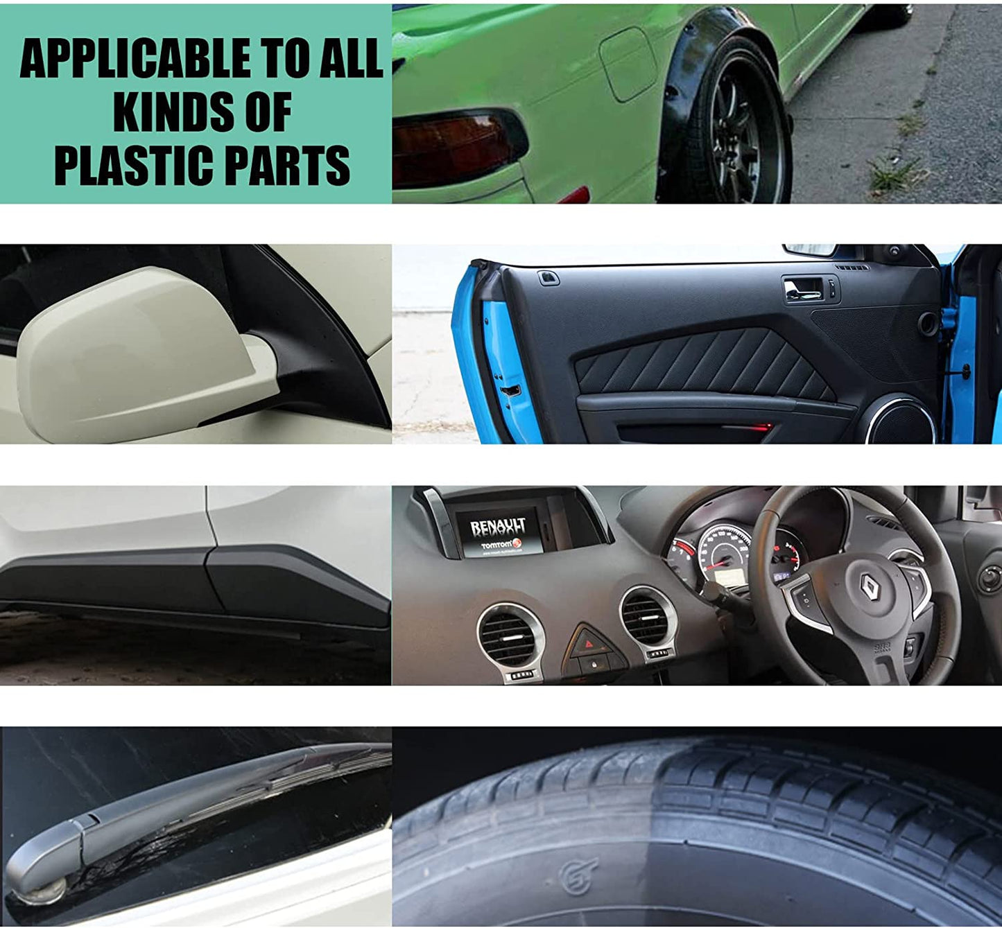 Nano Plastic Revitalizing Coating Agent – Car Protection Pack  🚗✨ Pack of 2