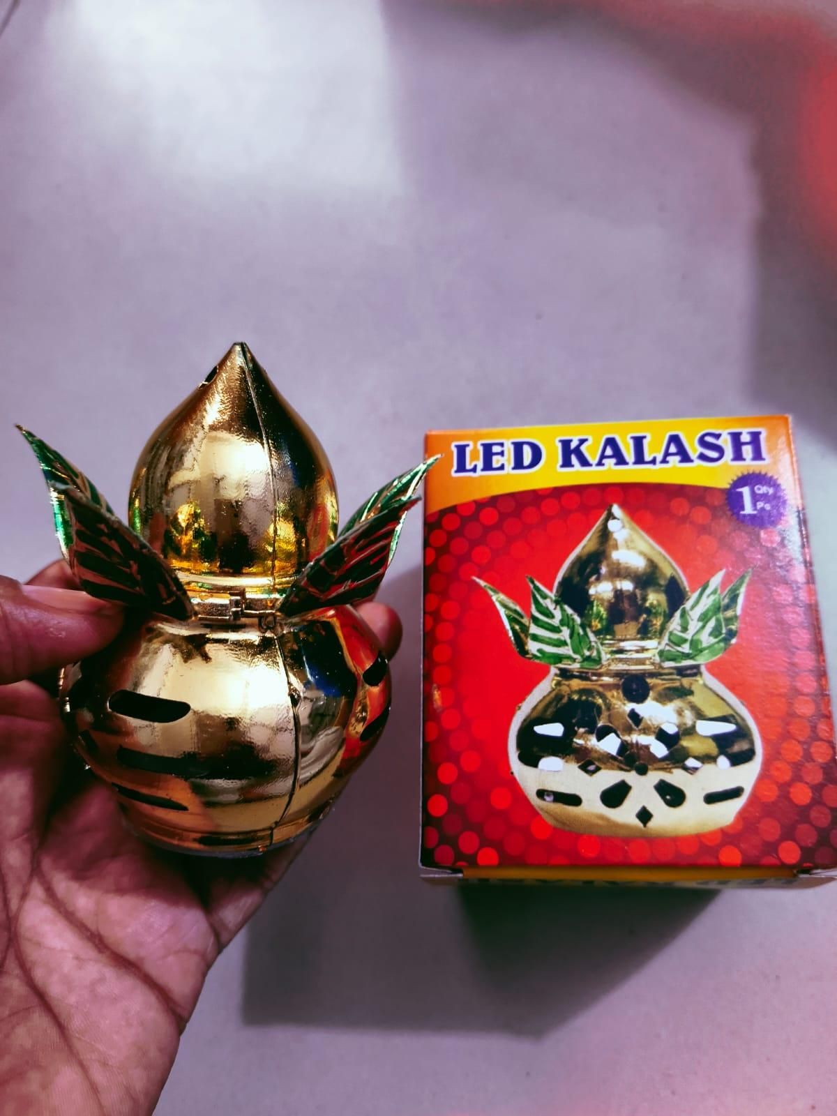 ✨ LED Kalash – Divine Glow for Festivals & Pooja Rituals 🪔🙏