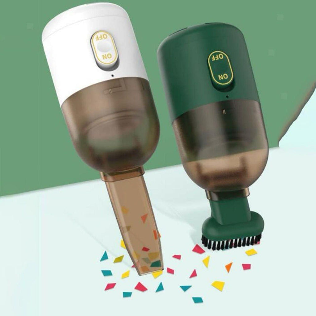 Mini Desktop Vacuum Cleaner 🧹✨ — Compact & Portable HEPA Table Sweeper