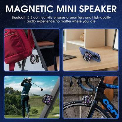 Magnetic Bluetooth Speaker 🎵✨