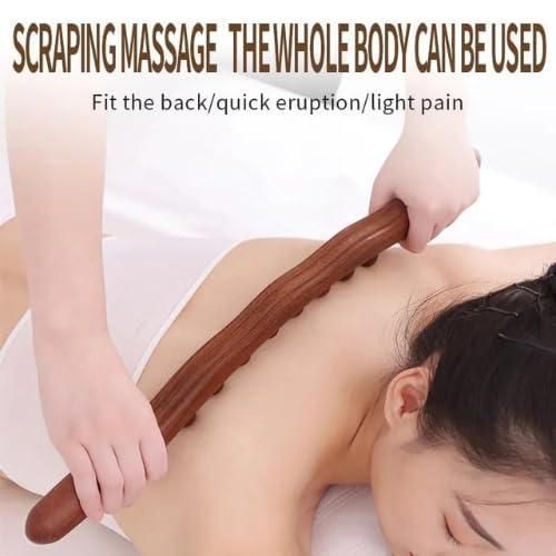 🌿 Wooden Massage Stick – Traditional Handcrafted Relaxation Tool