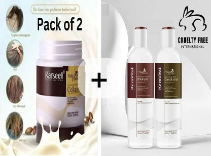 Karseell Hair Repair Set: Shampoo & Conditioner with Maca Care System (Pack of 2) (Copy)