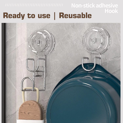 ✨ AquaGrip Waterproof Suction Hooks HEAVY DUTY 🪝- BIG SIZE – 2 Pack 🪝