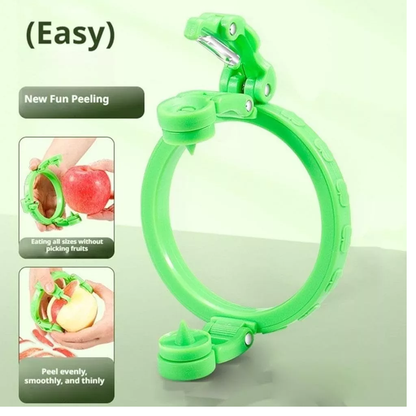 🍏 HandyGrip Fruit & Vegetables Peeler – Super Easy & Multicolor Magic