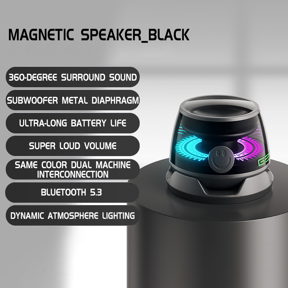 Magnetic Bluetooth Speaker 🎵✨