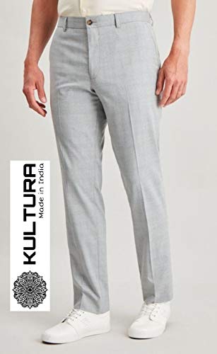 Kultura Cotton Blend Trouser Fabric (Grey)