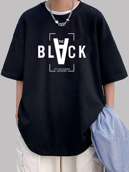 Men's Cotton Blend Oversized T-shirt