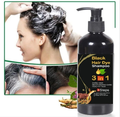 BLOSDREAM Black Hair Shampoo 3 in 1