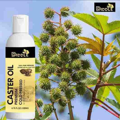 Driddle Castor Oil for Hair Growth