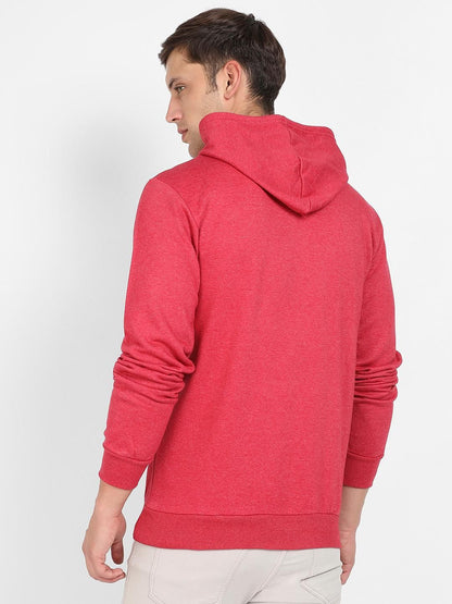 Campus Sutra Men's Peace Beer Football Hoodie With Kangaroo Pocket