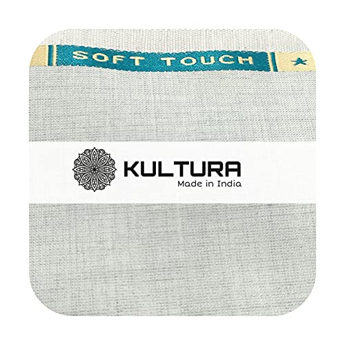 Kultura Cotton Blend Trouser Fabric (Grey)