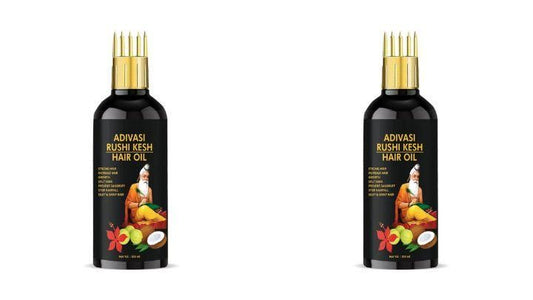 Adivasi Rushi Kesh Hair Oil All Type Hair Problem Solution 200ML (Pack of 2)