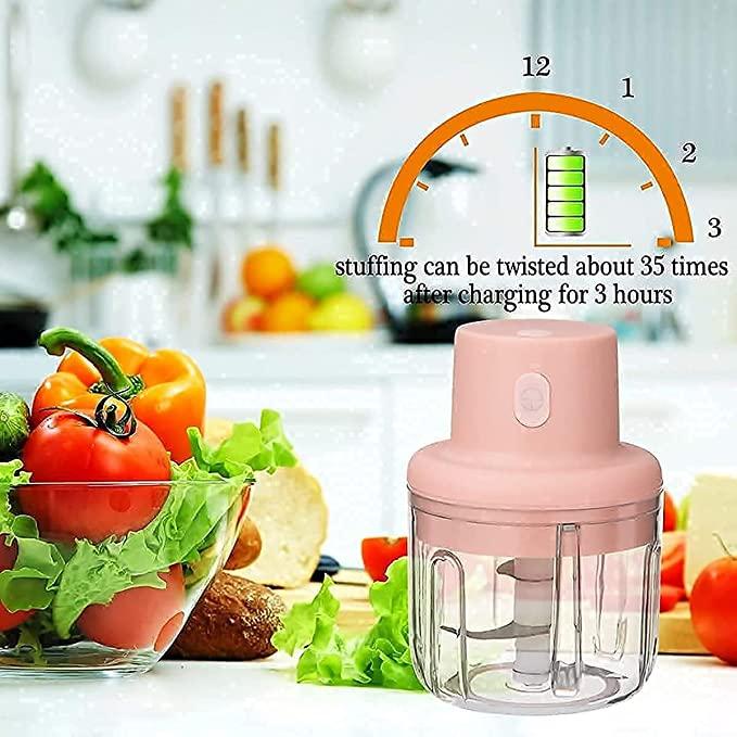 Electric Mini Garlic Grinder Chopper Vegetable