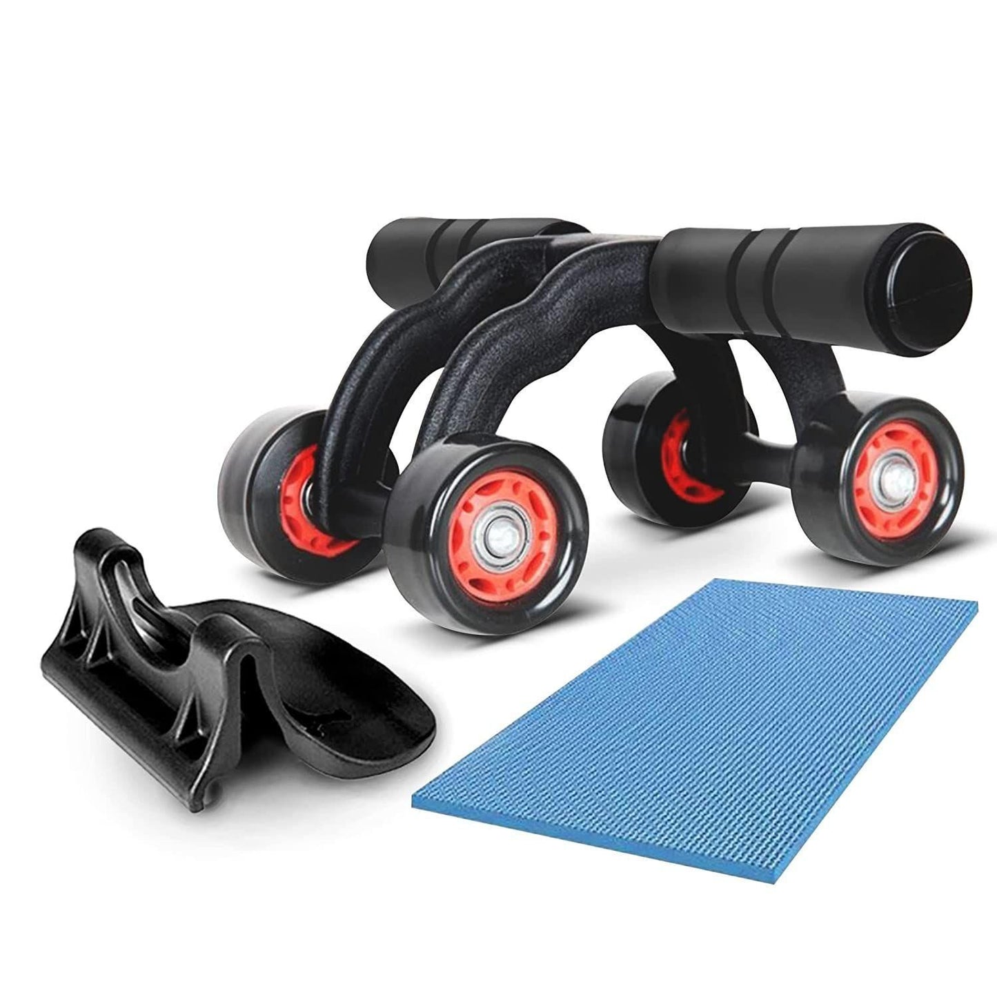 Wheel Ab Roller core Steel Handle With Knee Mat