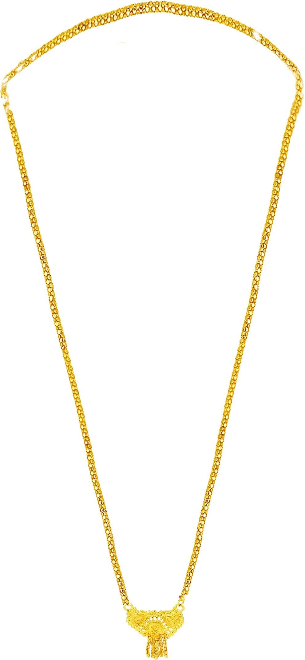 Pretty Gold Plated Necklace