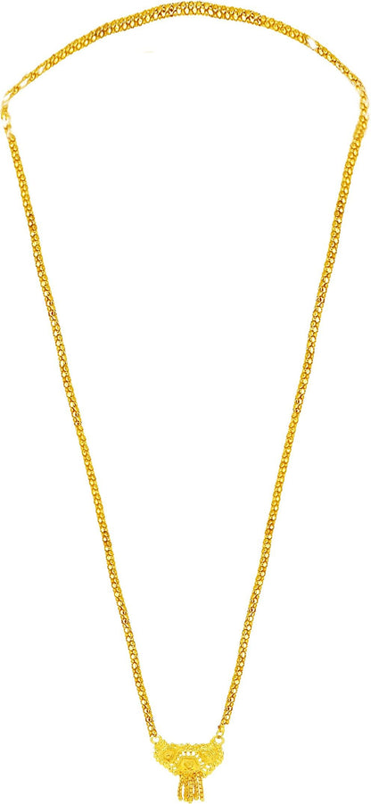 Pretty Gold Plated Necklace