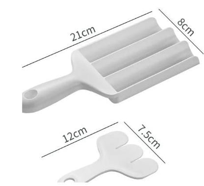 Portable Maker for Making Cake Balls, Ice Cream Spoon, Doughnut, Hand Cutting Scoop (4pc Set) (Pack of 2)