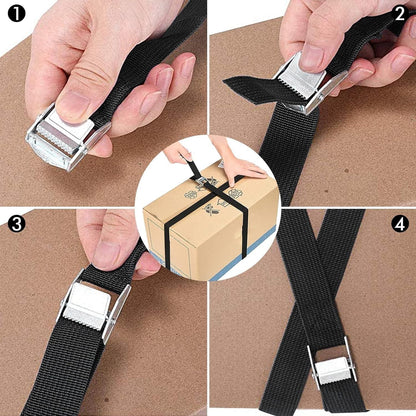 Tie-Down Strap Luggage Accessories Traveller Heavy Duty Lashing Straps Adjustable