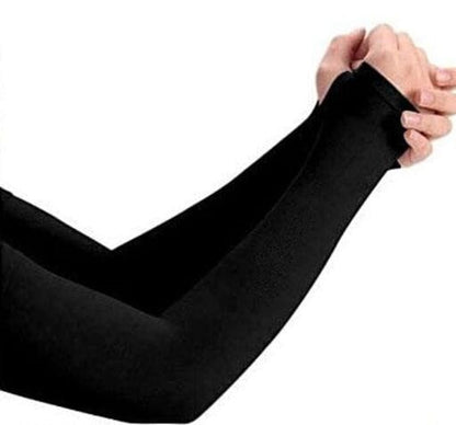 Women's Cotton/Nylon Full Hand Arm Sleeve Gloves
