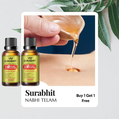 Ayurvedic Multi-Benefit Nabhi Therapy Oil Pack Of 2