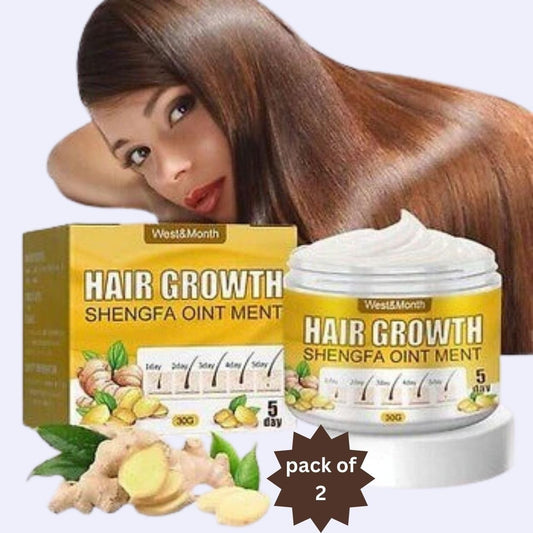 Growth Cream Moisturizing Scalp Massage Hair Care Essence Conditioner (Pack Of 2)