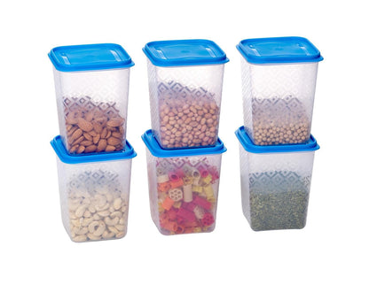 Kitchen Storage Container Boxes 6 Jar