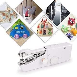 Electric Handy Stitch Sewing Handheld Cordless Portable Sewing Machine for Home Tailoring, Hand Machine | Mini Silai | White Hand Machine