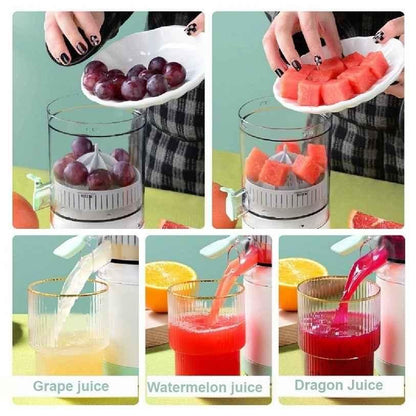 Portable USB Mini Electric Rechargeable Blender Fruit Fresh Juice Lemon Maker