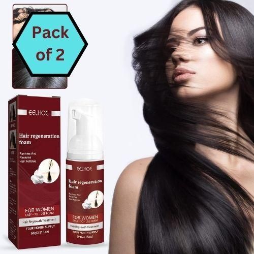 Hair Regeneration Foam Shampoo (Pack of 2)