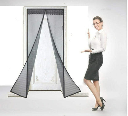 Mesh Screen Net Home Magnetic Anti Mosquito Door Curtains