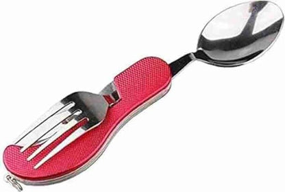 Stainless Steel Spoon Fork Knife Detachable Combo