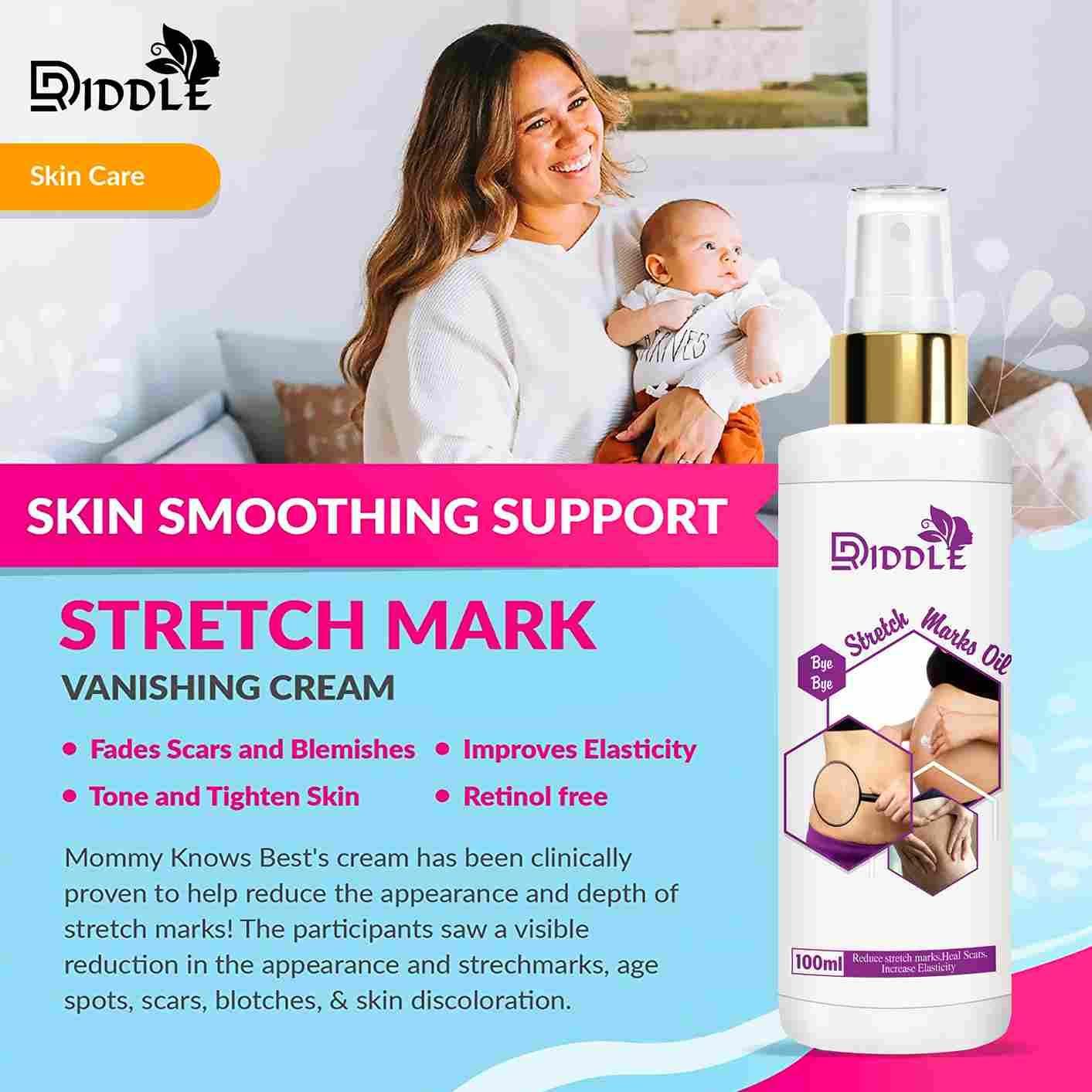 Pregnancy Stretch Mark Removal Oil Scar Removal Pack of 2