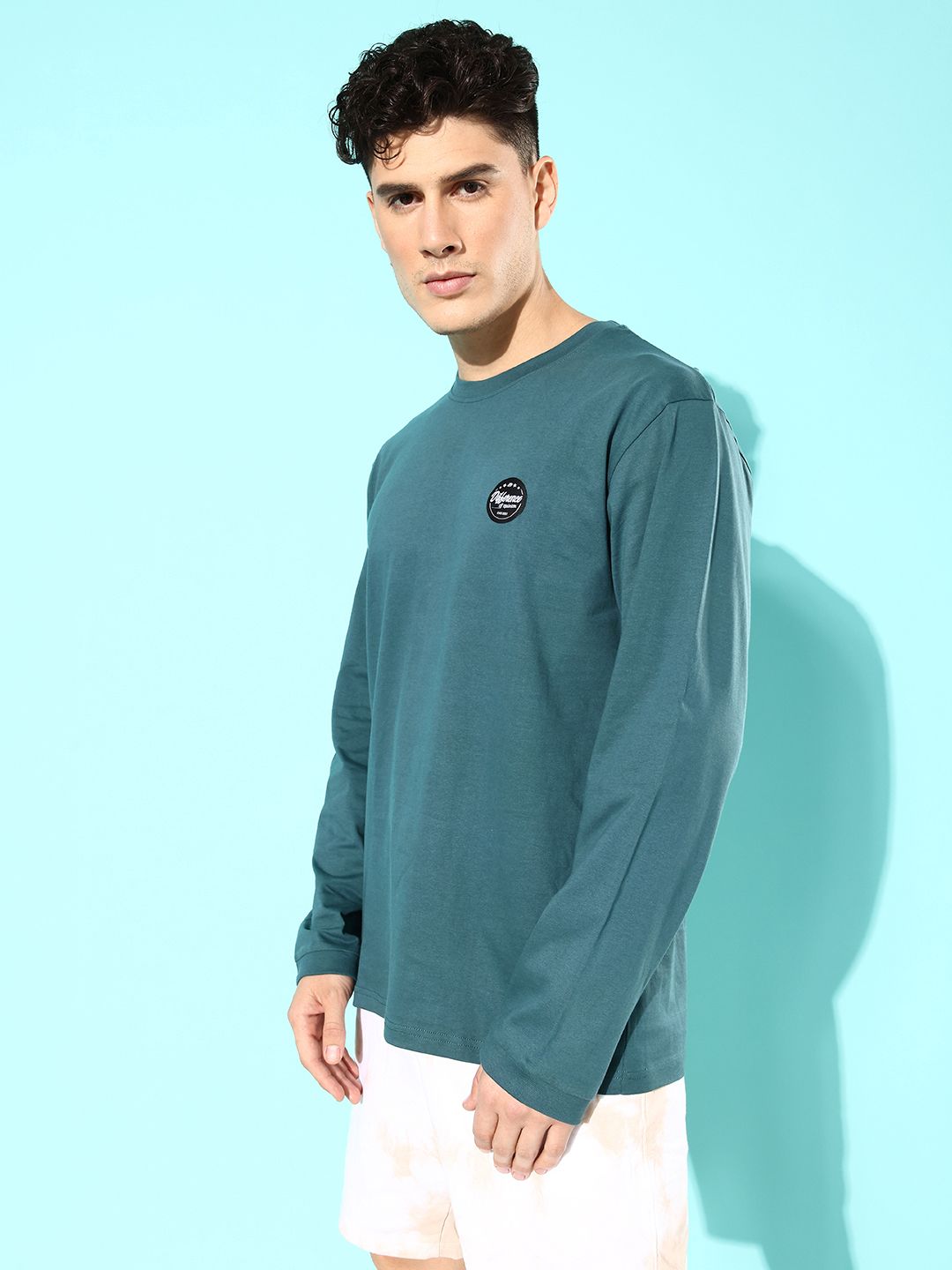 Difference of Opinion Green Oversized T-Shirt