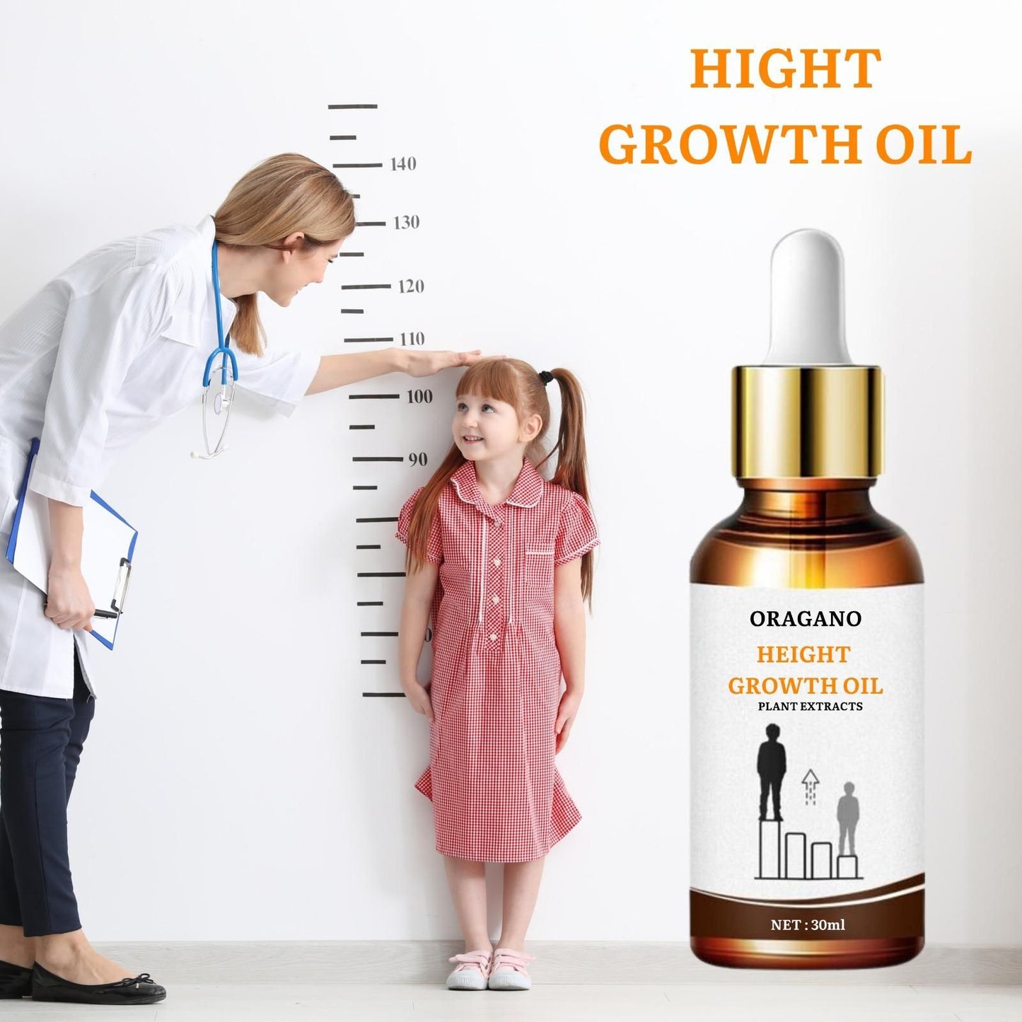 Oragano height Growth Oil (Pack of 2)